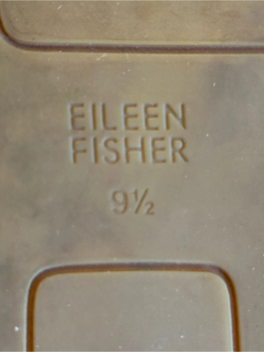 Eileen Fisher | Lee 2 Espadrilles Flats, Perforated Latte Leather, Size 9.5